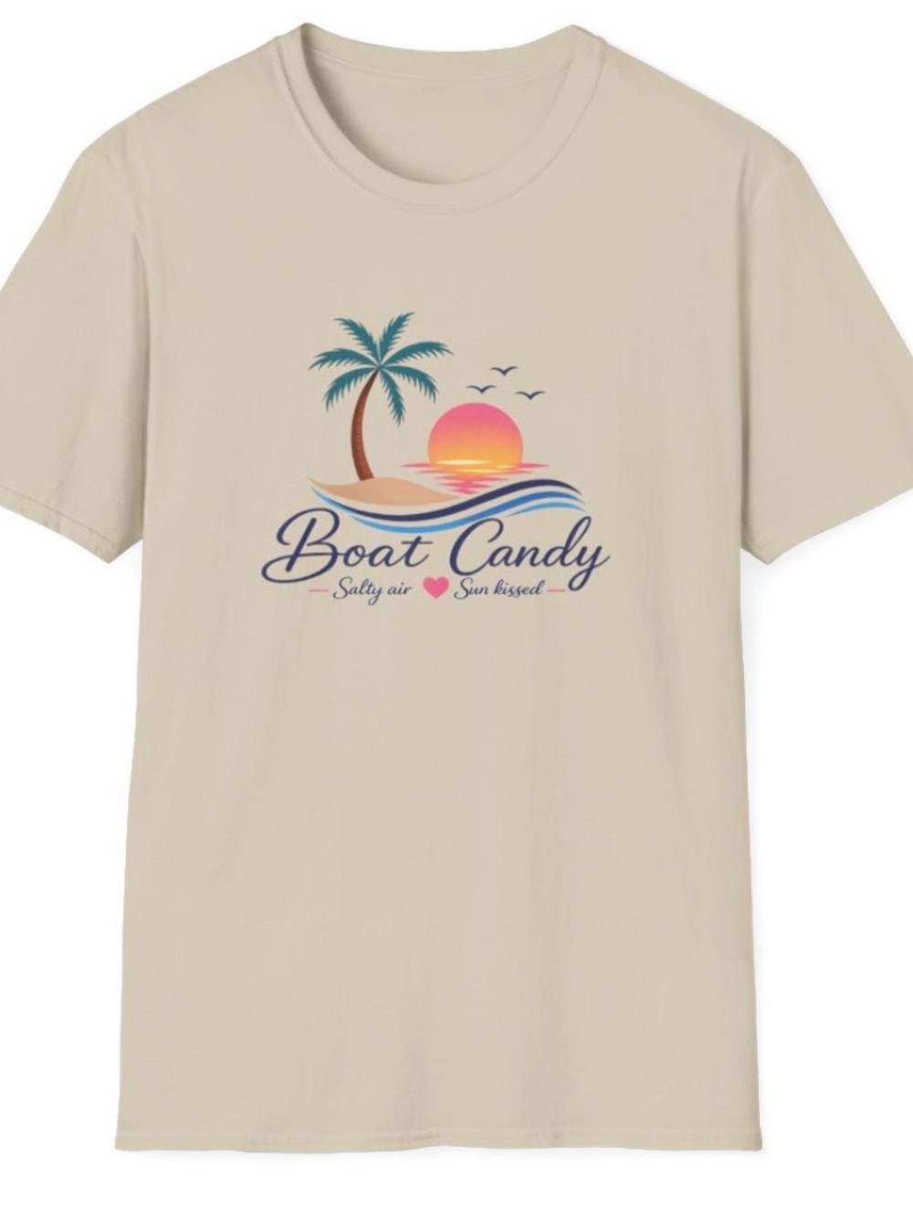🍭🍬 BOAT CANDY 🍬🍭 Fun Beach/Boat Graphic Unisex Tee